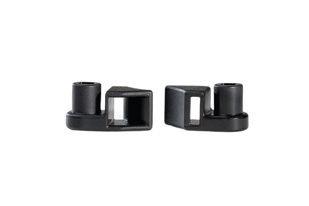 HellermannTyton Black Polyamide attachment member