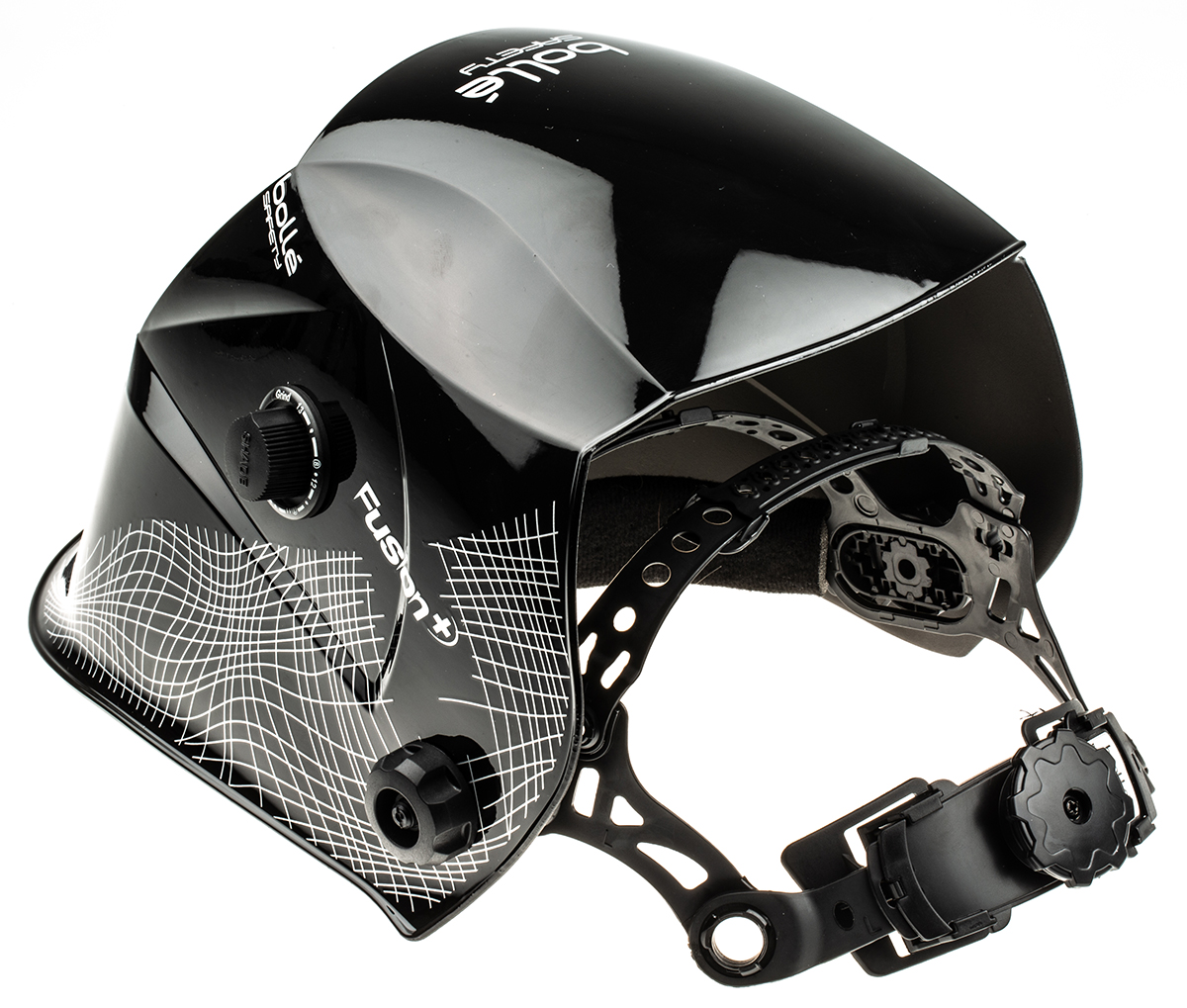 fusv Bolle Safety FUSION+ Flip-Up Welding Helmet, Adjustable Headband, 100 x 53mm Lens
