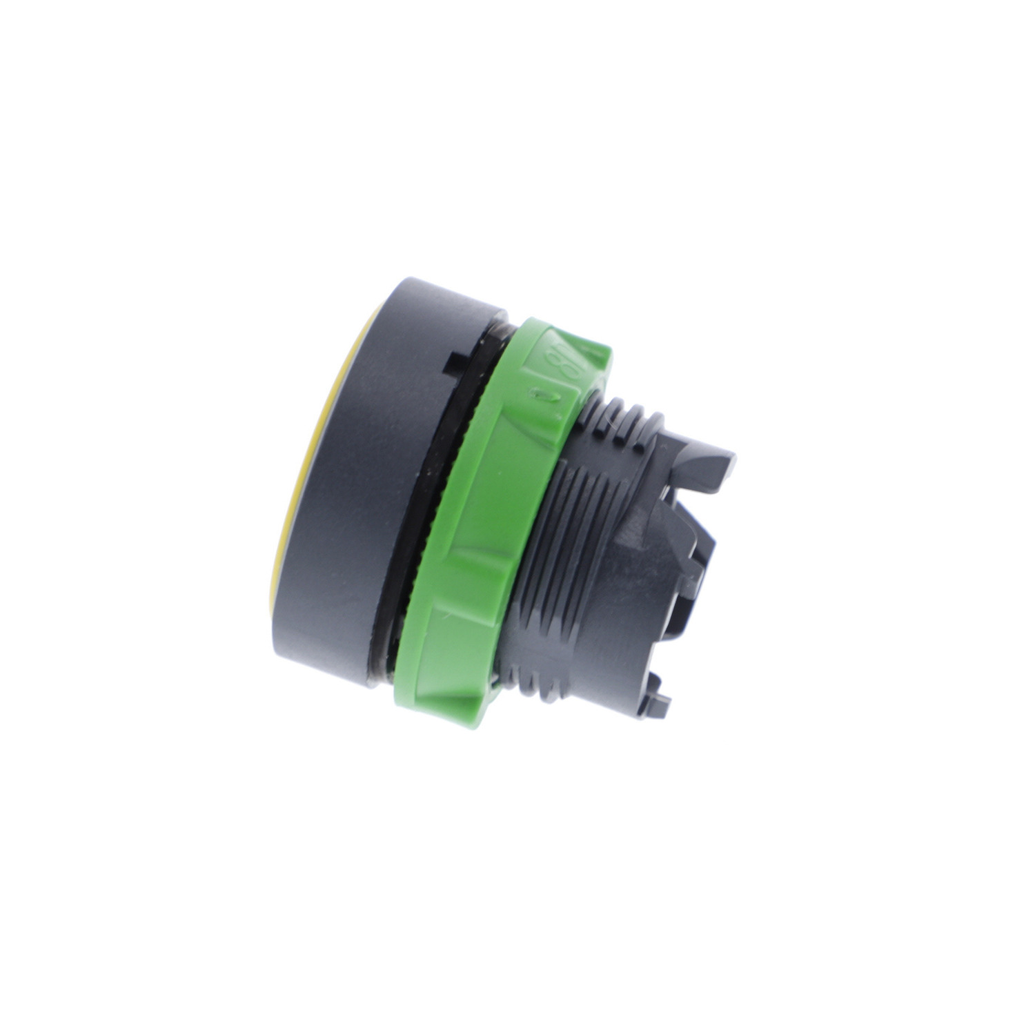 zb5aa5 Schneider Electric Harmony XB5 Series, Yellow Push Button Head, Spring Return, 22mm Cutout