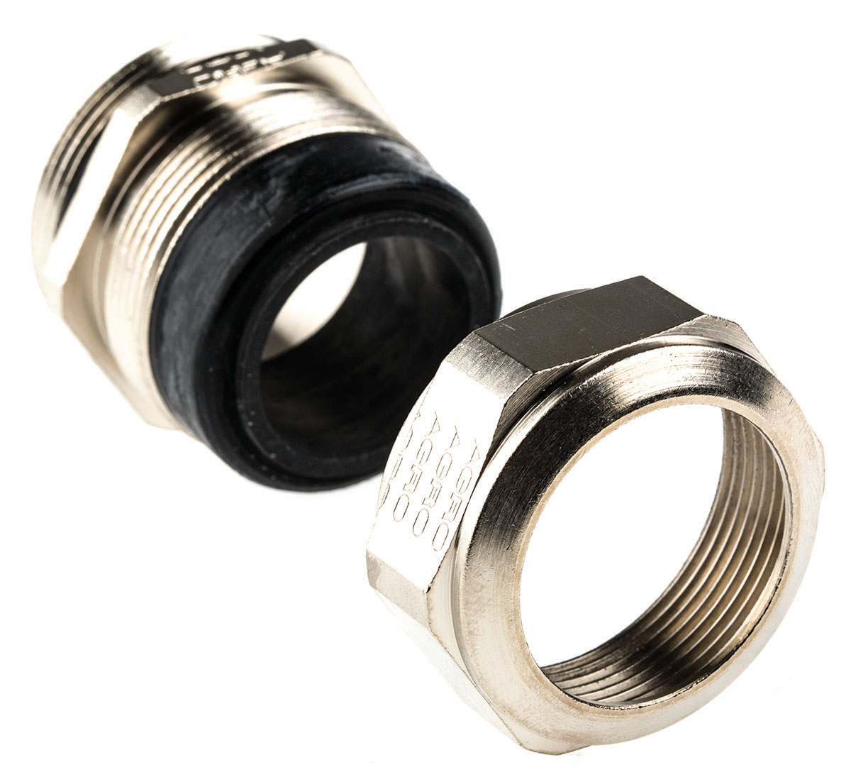 a100029 SES Sterling A1 Series Metallic Nickel Plated Brass Cable Gland, PG29 Thread, 19mm min., 27.5mm max., IP68