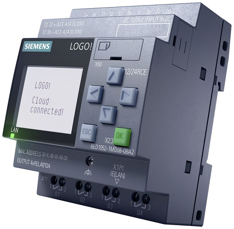 Siemens LOGO! Series Logic Module, Relay Output, 8-Input, Analogue Input