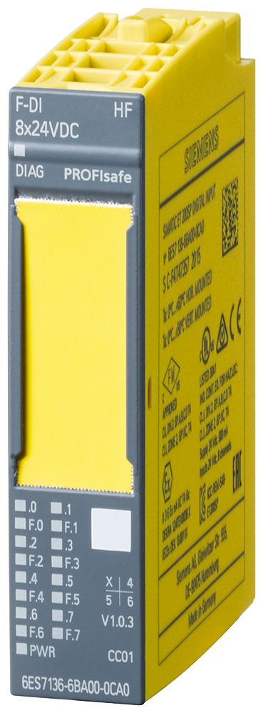 Siemens SIMATIC ET Series Input/Output Module, 8 Inputs, 8 Outputs, 24V