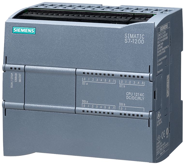 6es7214-1hg40-0xb0 Siemens SIMATIC S7-1200 Series PLC CPU, Relay Output, 14-Input, Analogue Input