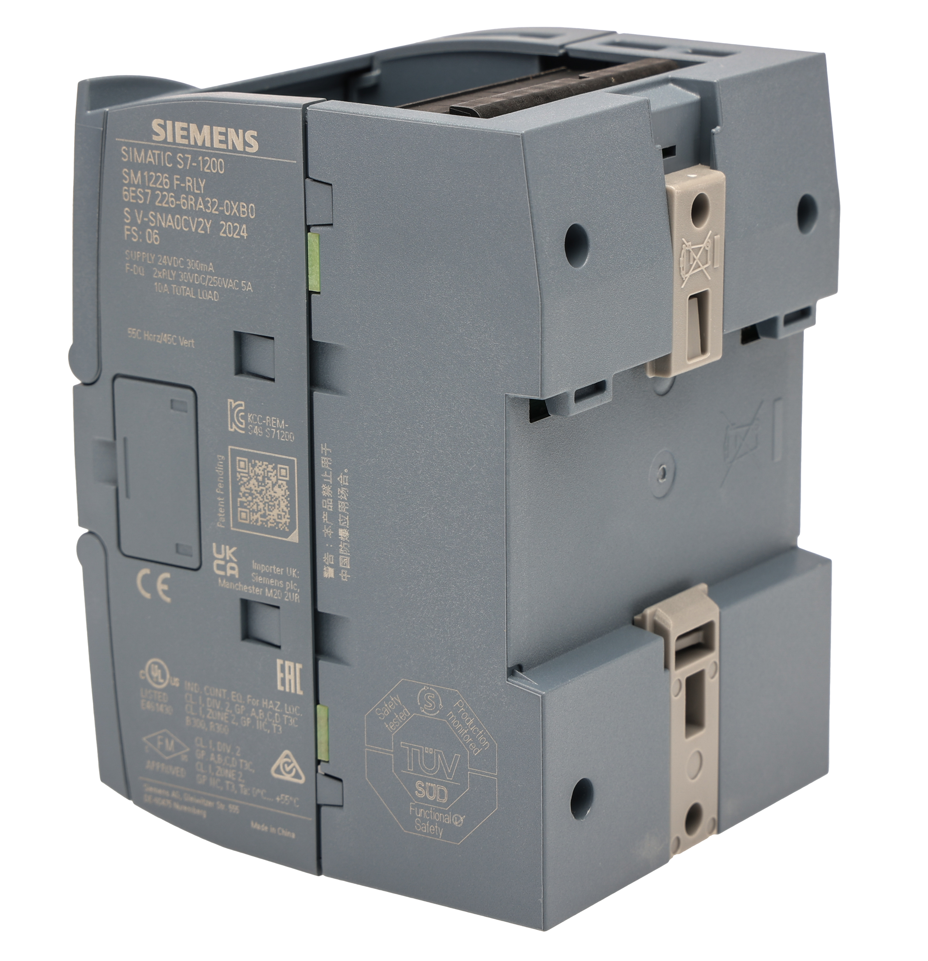 6es7226-6ra32-0xb0 Siemens SIMATIC S7-1200 Series PLC I/O Module, Relay Output, Digital Input