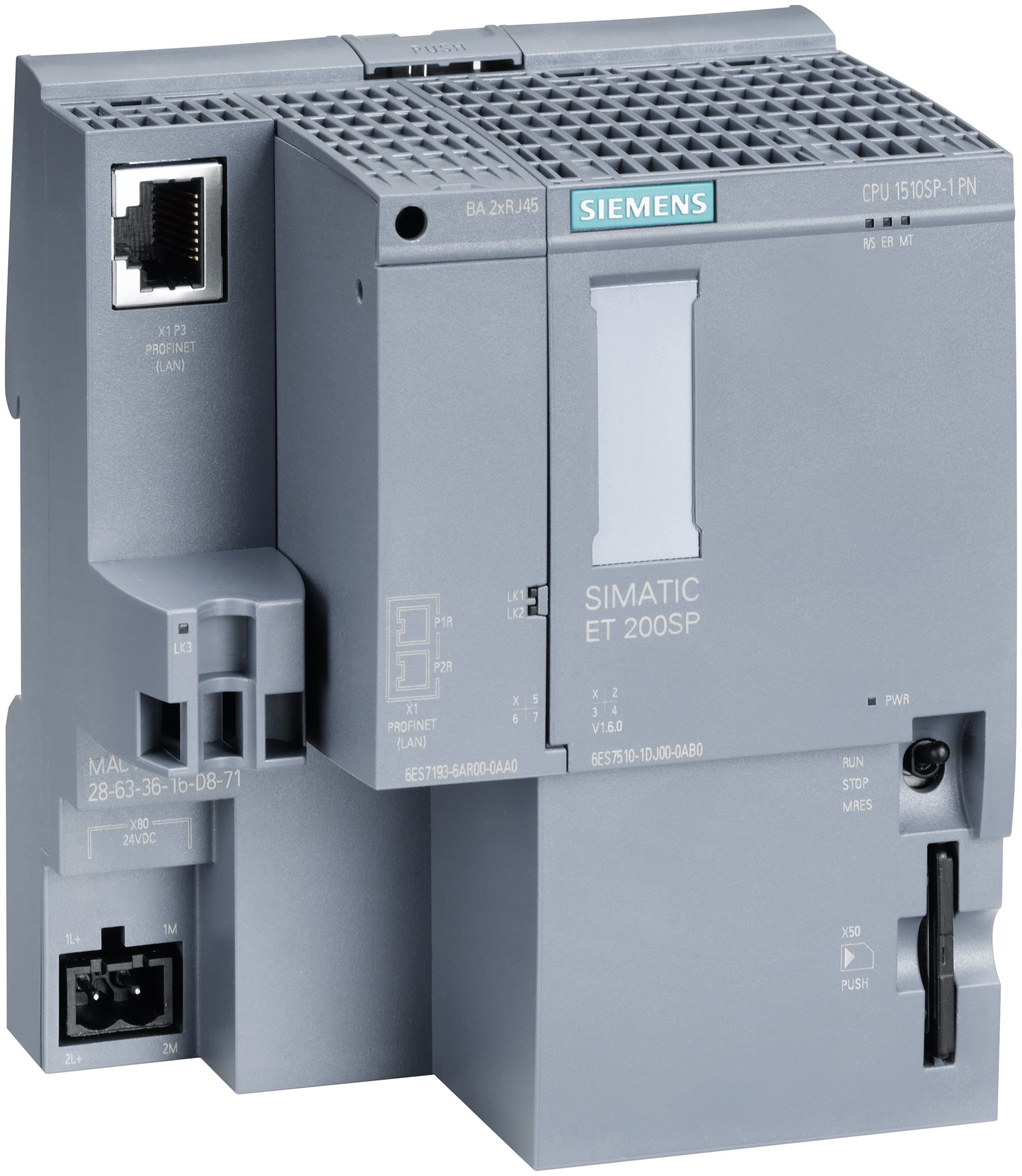 Siemens SIMATIC DP Series PLC CPU, 2-Input2 Outputs