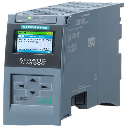 Siemens SIMATIC S7-1500T Series PLC CPU, 20-Input20 Outputs