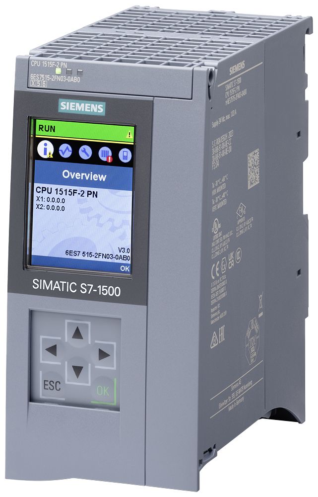 Siemens 6ES7515 Series PLC CPU, 20-Input20 Outputs