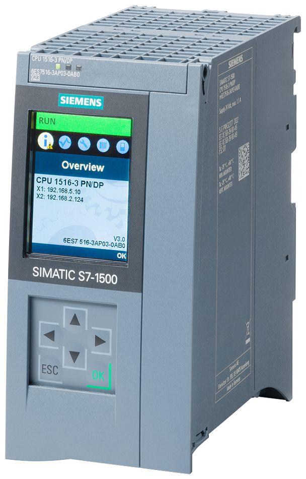 Siemens SIMATIC S7-1500 Series PLC CPU, 3-Input, Digital Input