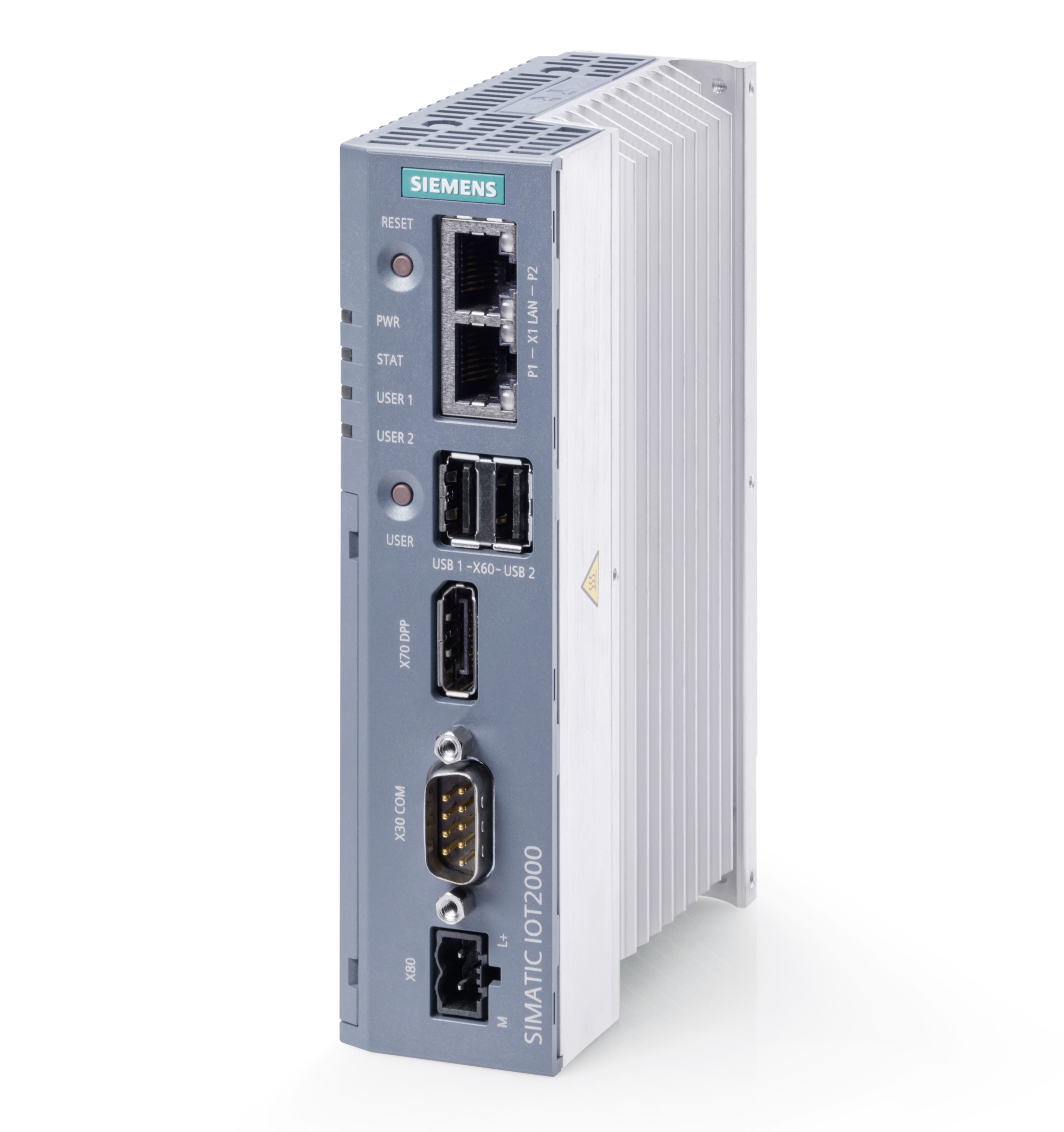 Siemens IOT2050 Advanced 1 Port Intelligent Gateway, RS422, RS232, RS485, Ethernet