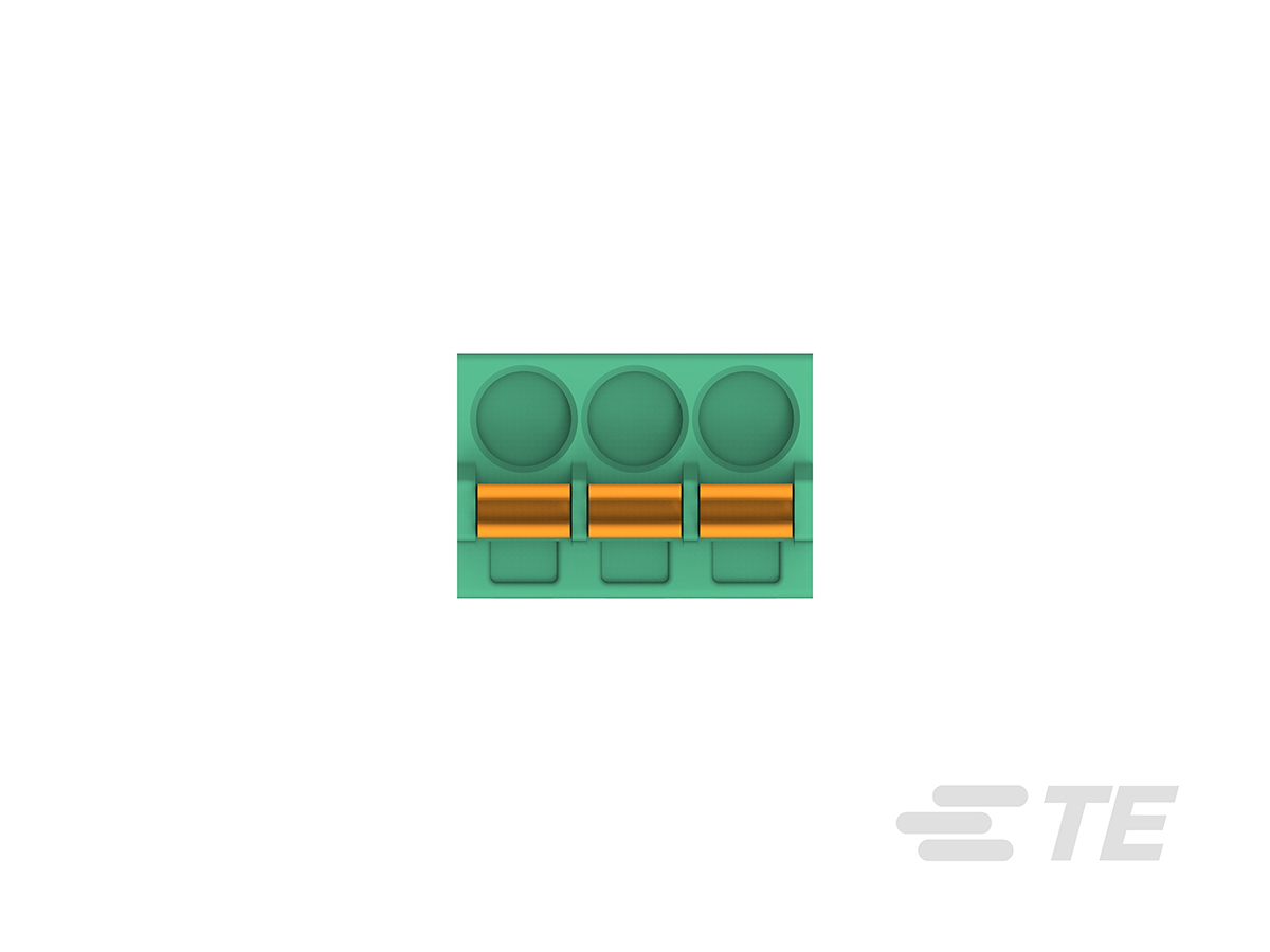 2350398-6 TE Connectivity Pluggable Terminal Block, 6-Contact, 3.5 mm Pitch, 1-Row