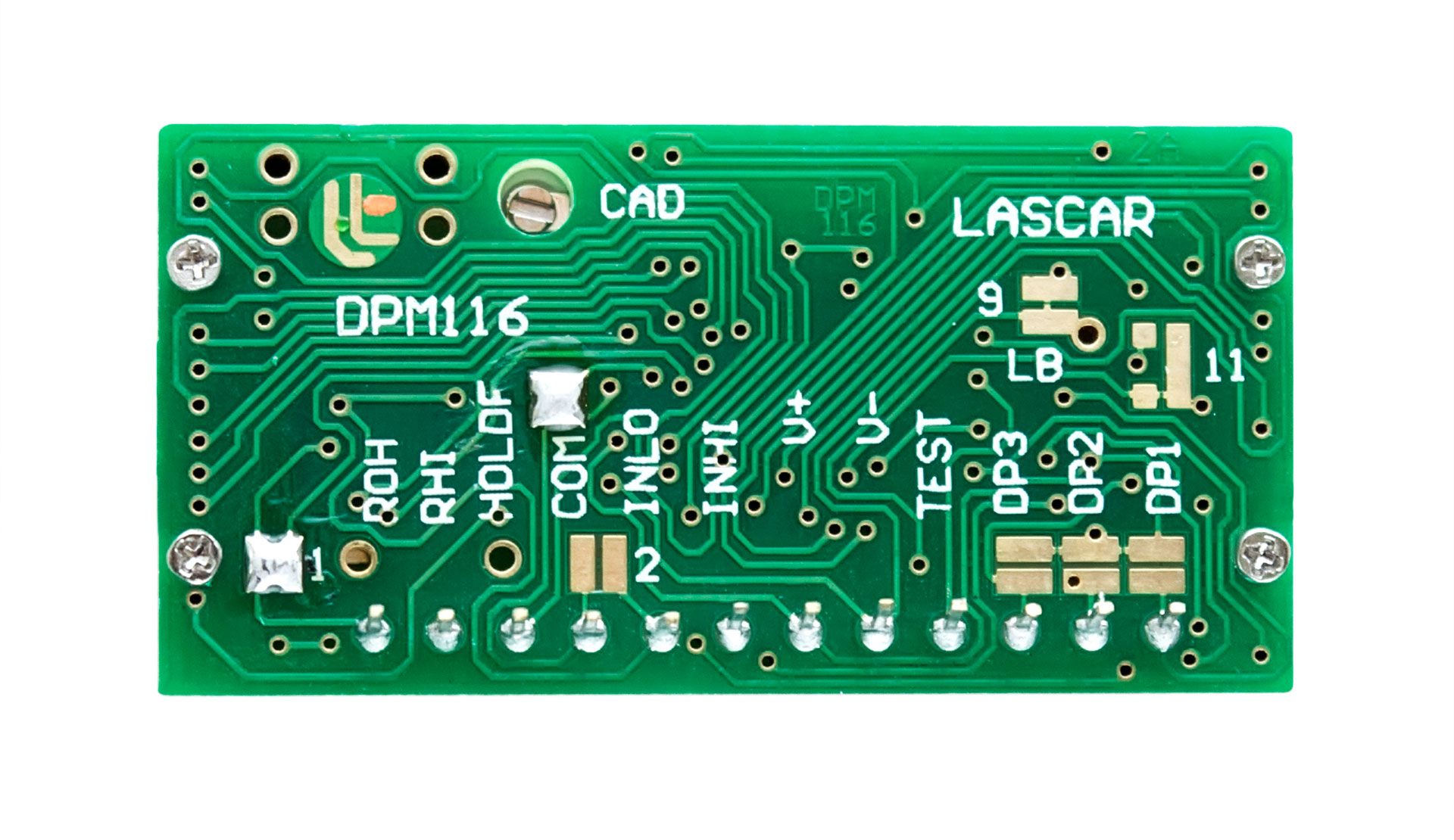dpm-116 Lascar Digital Voltmeter DC, LCD Display 3.5-Digits ±1 %