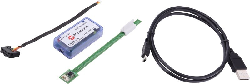 Microchip Inductive Position Sensor Evaluation Boards/Kits Inductive Sensor Evaluation Kit for EV31T07A LX34211
