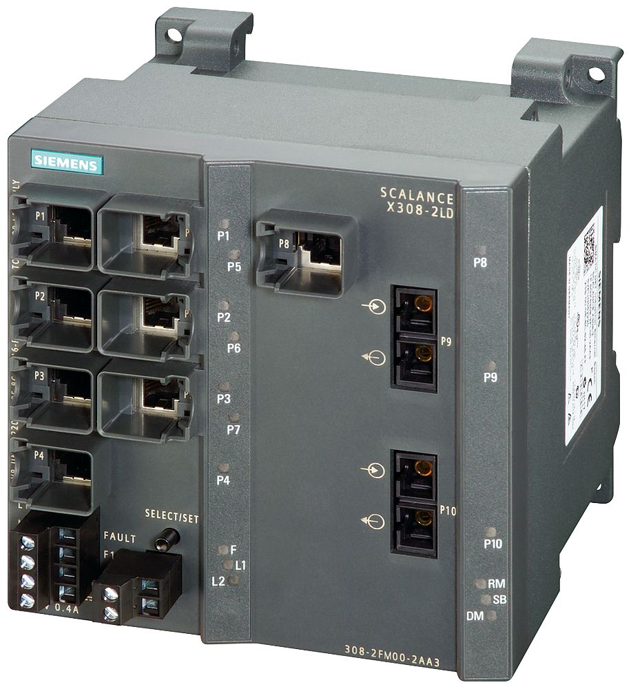 Siemens Managed 10 Port Ethernet Switch