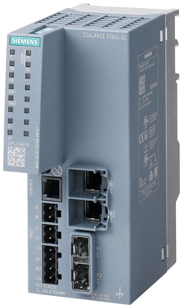 Siemens Managed 2 Port Ethernet Switch