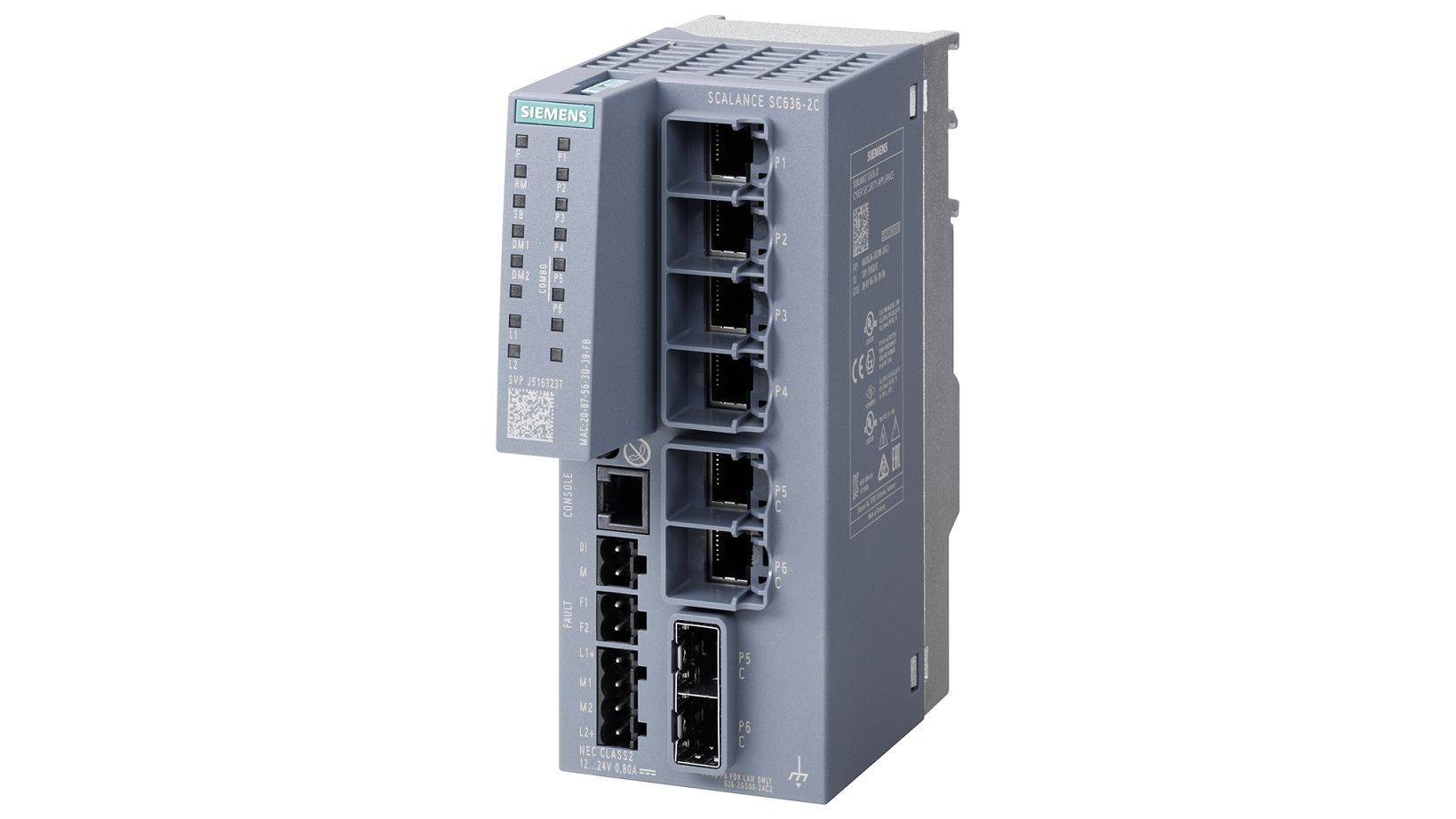 Siemens Managed 6 Port Ethernet Switch