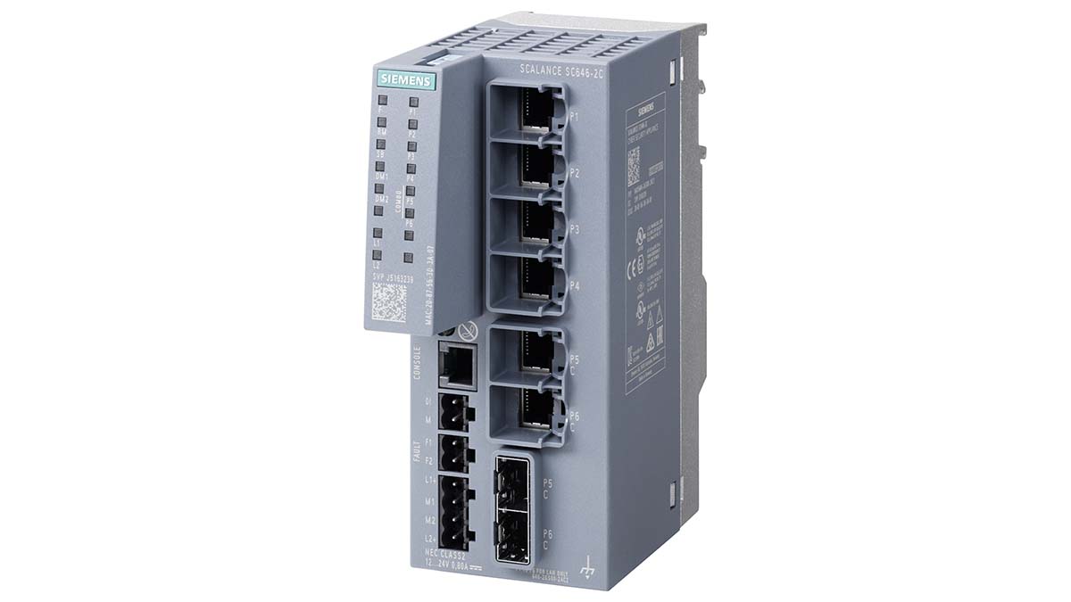 Siemens SC646-2C SC646-2C, 6 Port Ethernet