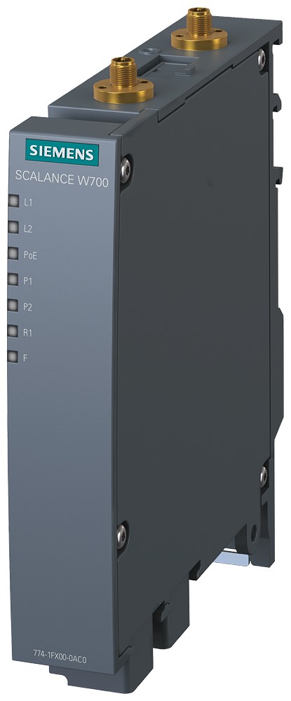 Siemens SCALANCE W774-1 2 Port Wireless Access Point, IEEE 802.11 a/b/g/n, 100Mbps