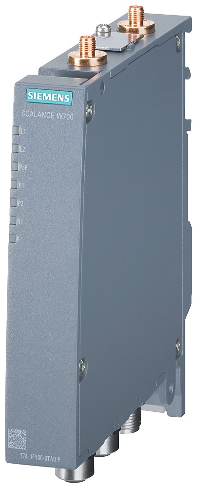 Siemens SCALANCE W774-1 2 Port Wireless Access Point, IEEE 802.11 a/b/g/n, 100Mbps