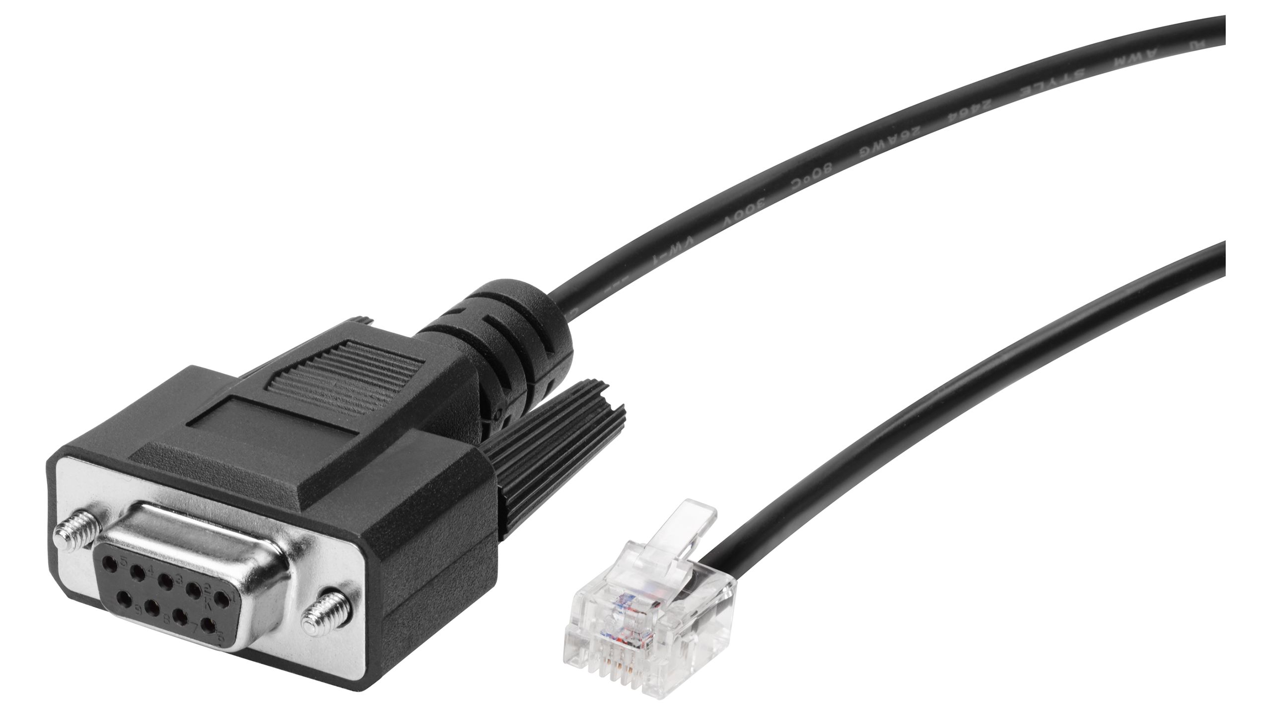 Siemens Female RS232 Male to Male Serial Cable, 3 m
