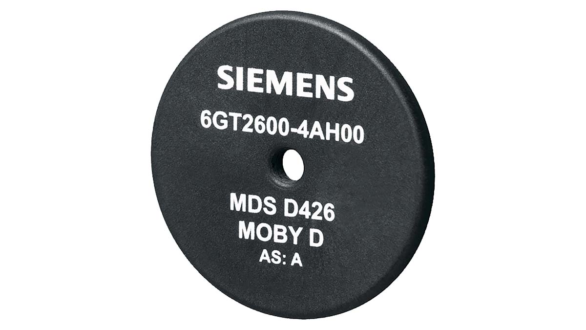 Siemens 6GT2600-4AH00 Transponder 13.56 MHz