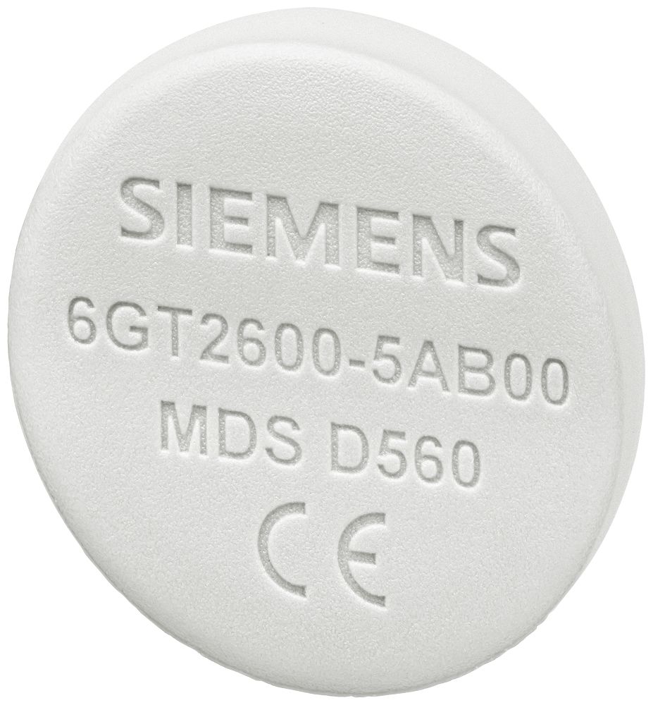 Siemens 6GT26005AB00 Transponder 13.56 MHz