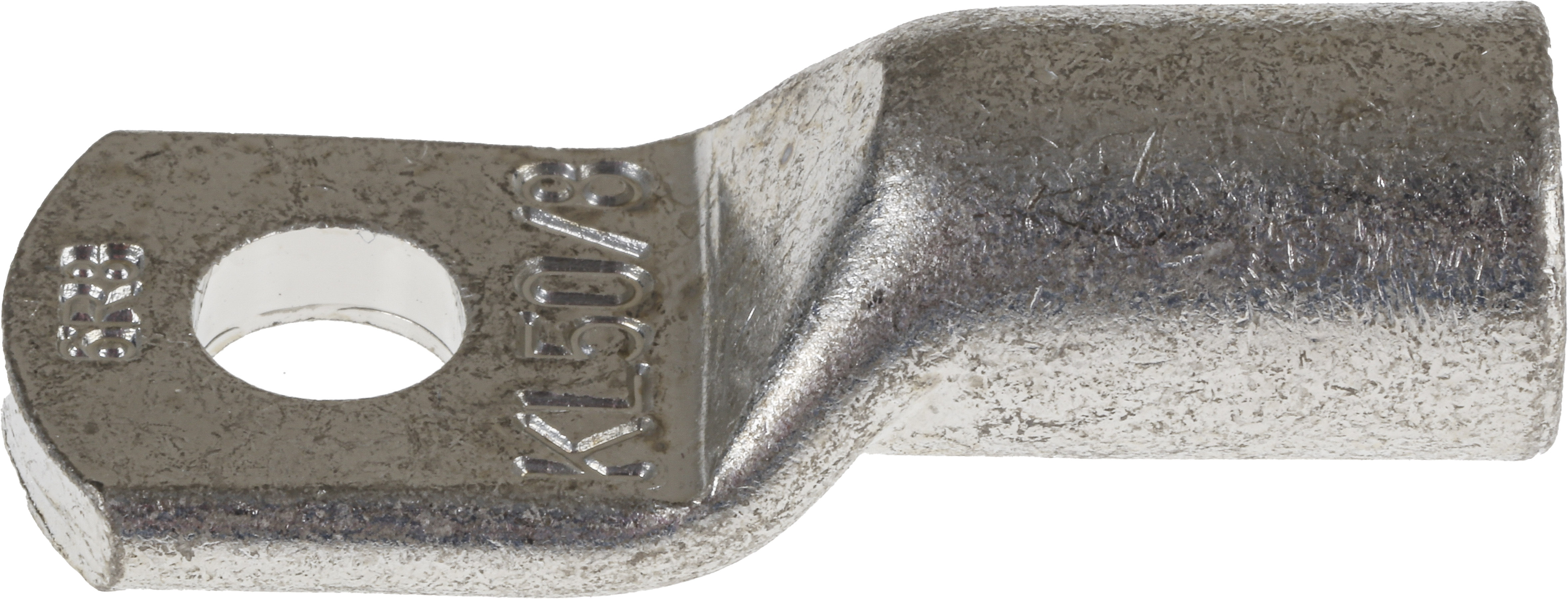6r8 Klauke Uninsulated Ring Terminal, M8 Stud Size, Grey