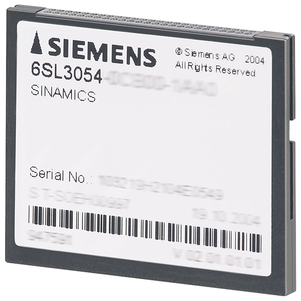 Siemens Sinamics S120 Compact Flash Compact Flash Card