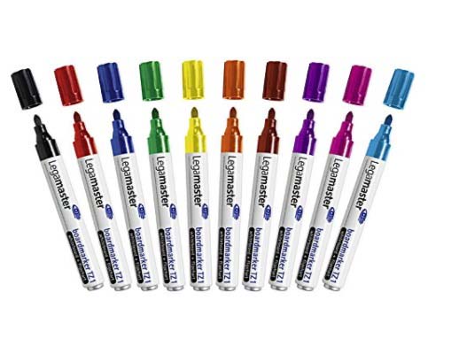 Legamaster Marker Pen 10 Round, Nib