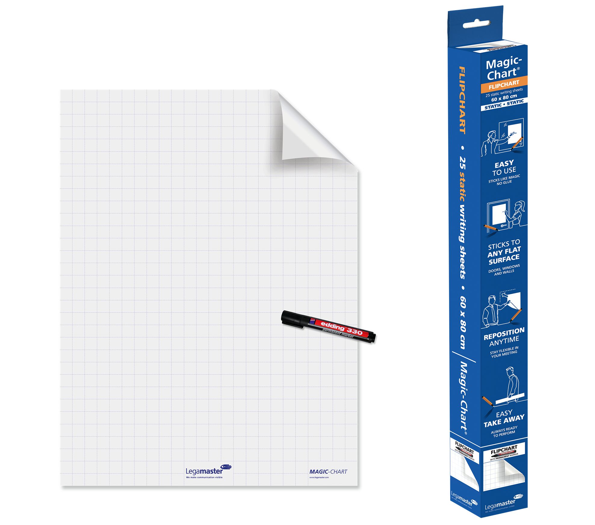 7-159000 Legamaster White Board