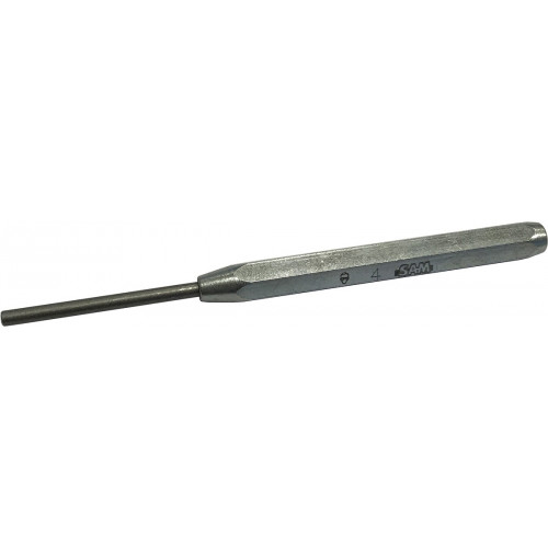 SAM 1-Piece Punch, Long Pin Punch, 2mm Shank, 126 mm Overall