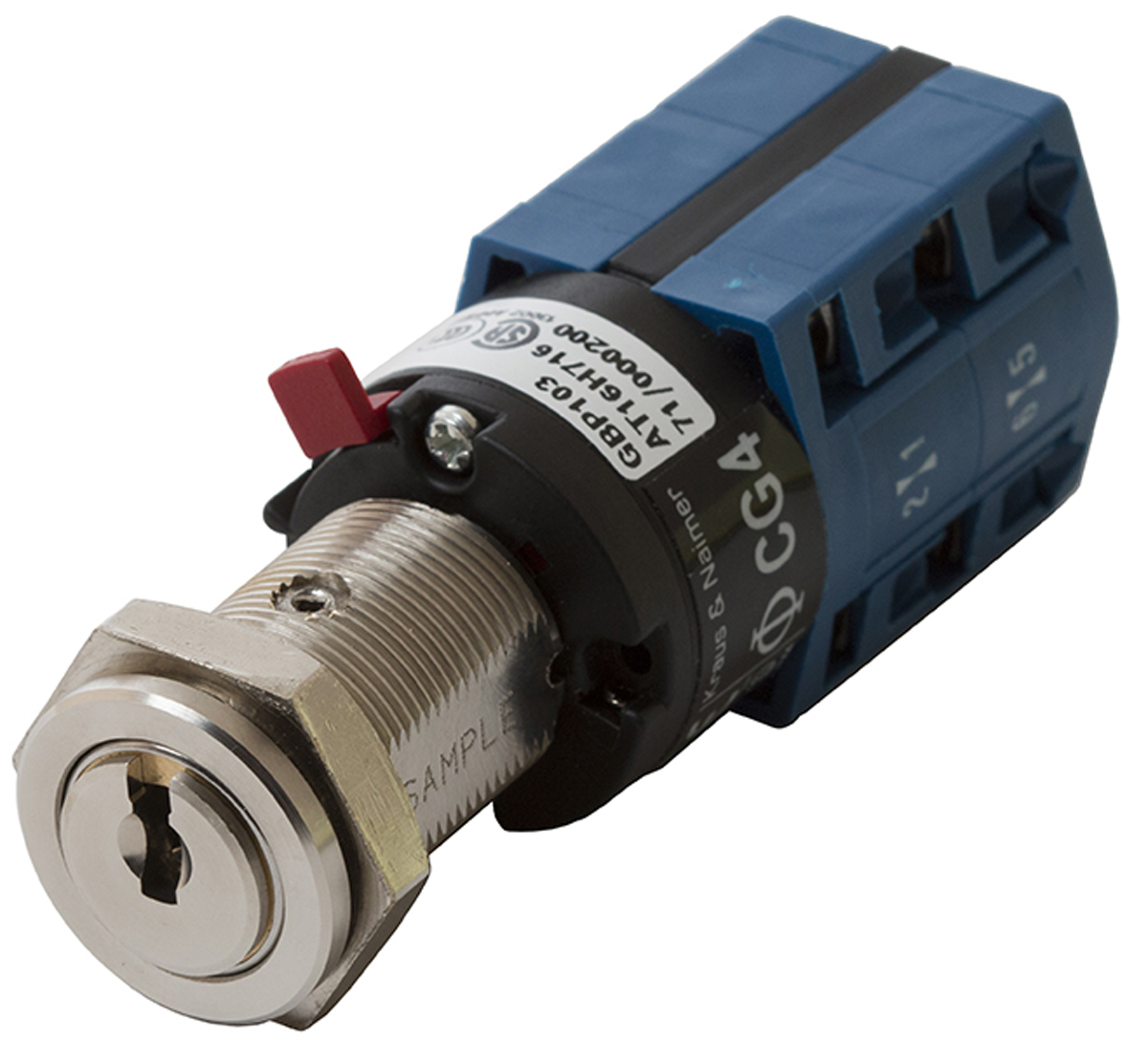 Kaba Key Switch, DPCO, 10A 2-Way Random-Key