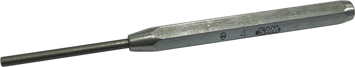 SAM 1-Piece Punch, Drift Punch, 6mm Shank, 210 mm Overall