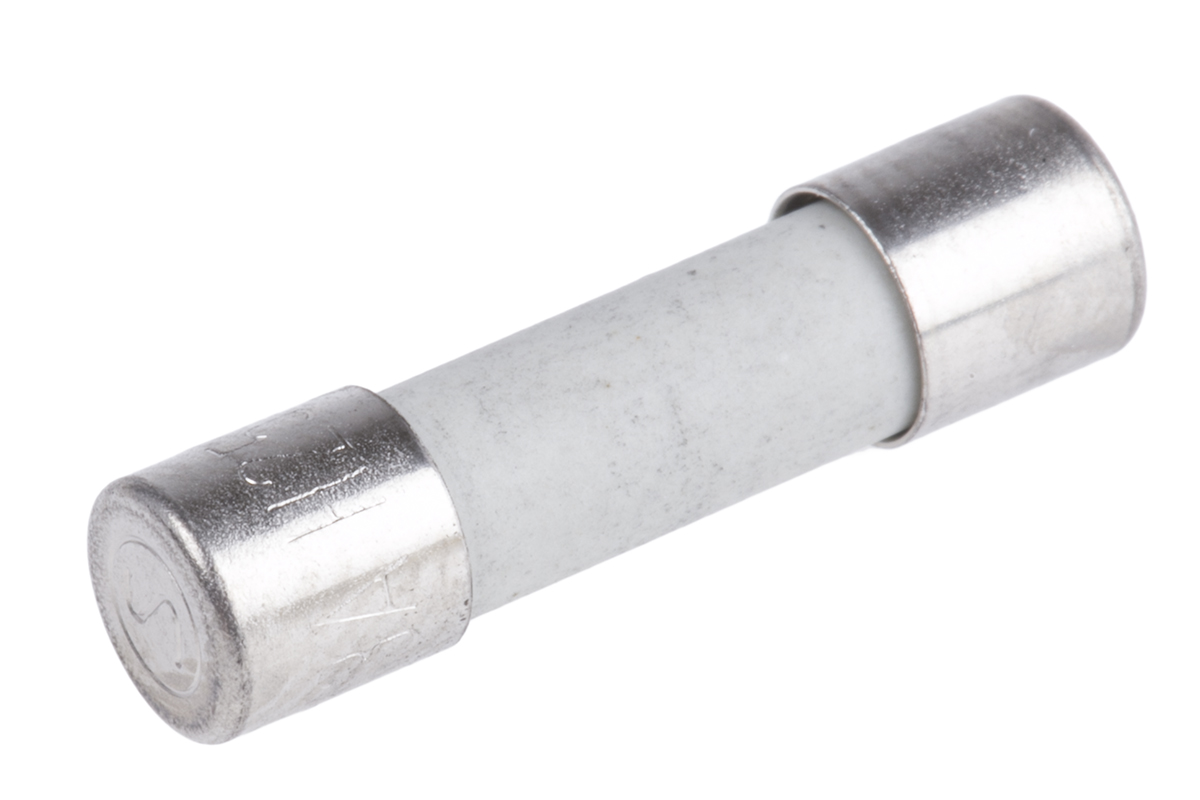 SIBA 6.3A T Ceramic Cartridge Fuse, 5 x 20 mm