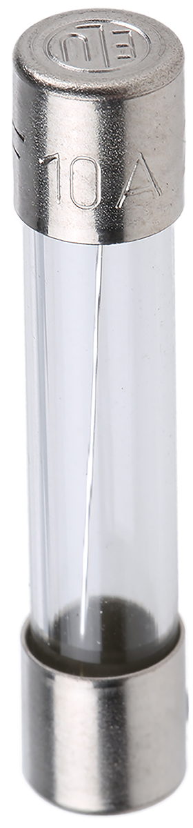 SIBA 10A F Glass Cartridge Fuse, 6.3 x 32 mm