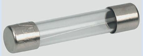 SIBA 2.5A F Glass Cartridge Fuse, 6.3 x 32 mm