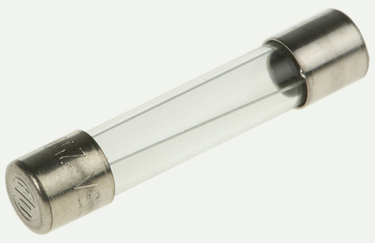 SIBA 6.3A T Glass Cartridge Fuse, 6.3 x 32 mm