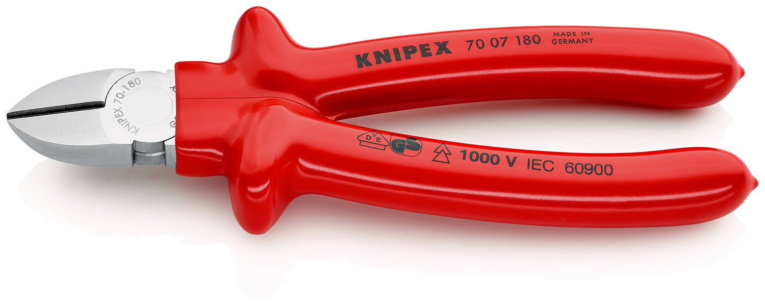 Knipex Knipex VDE/1000V Approved With Bevel Side cutter