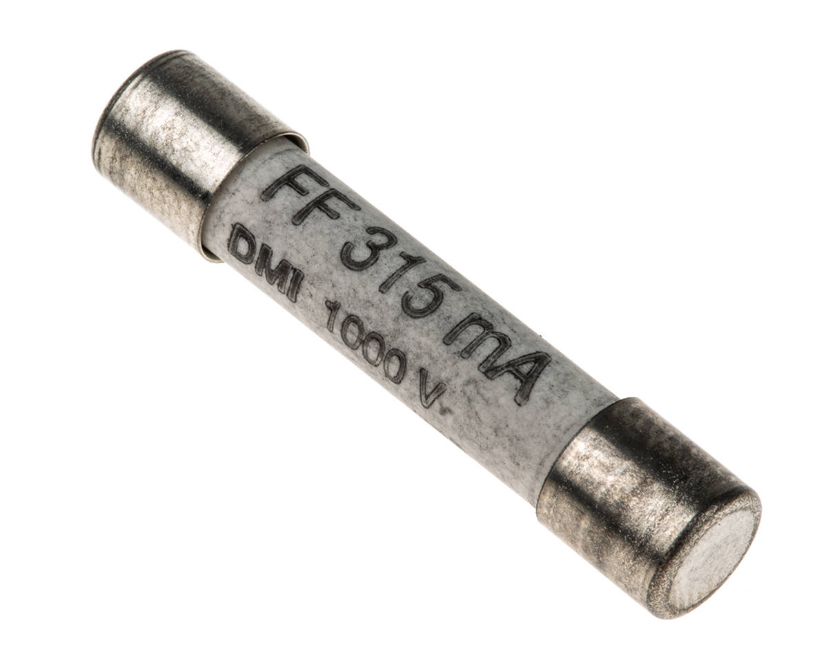 SIBA 315mA FF Ceramic Cartridge Fuse, 6.3 x 32 mm