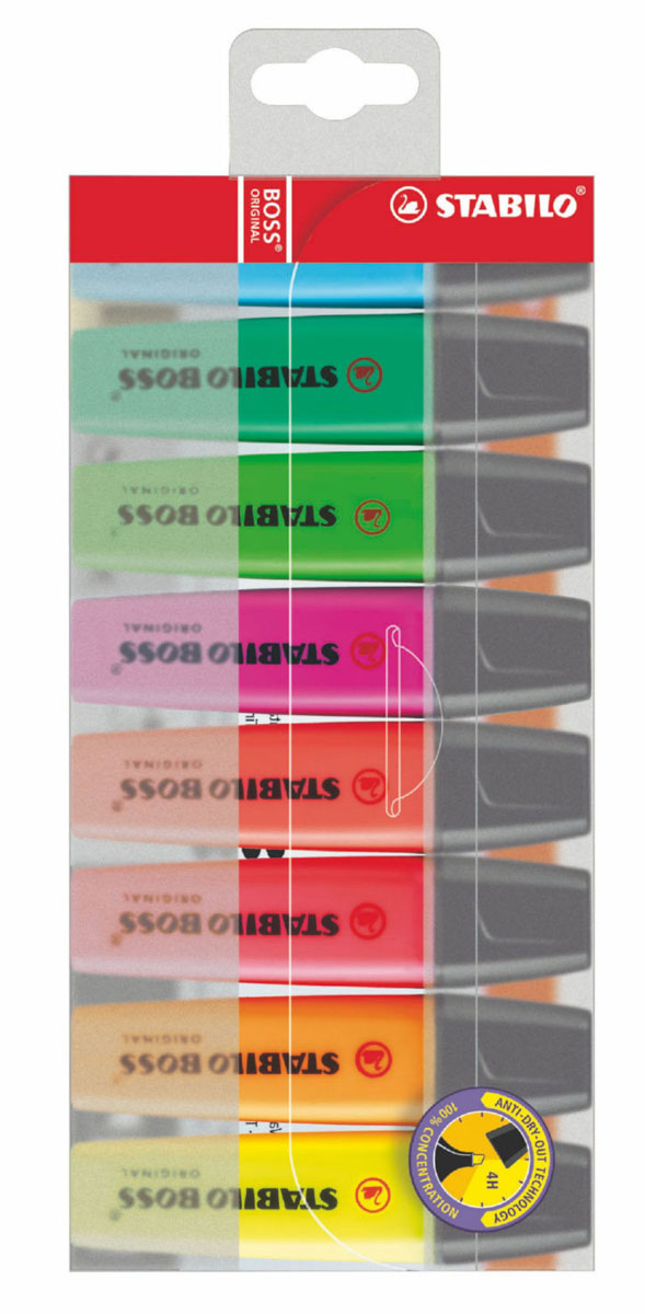 Stabilo Boss Assorted Highlighter Pen