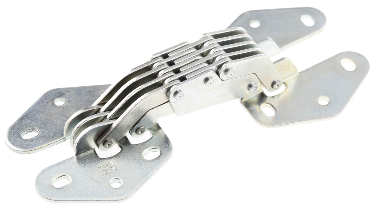 Pinet Steel Steel Concealed, 58.6 mm x 126.5 mm x 3.6 mm