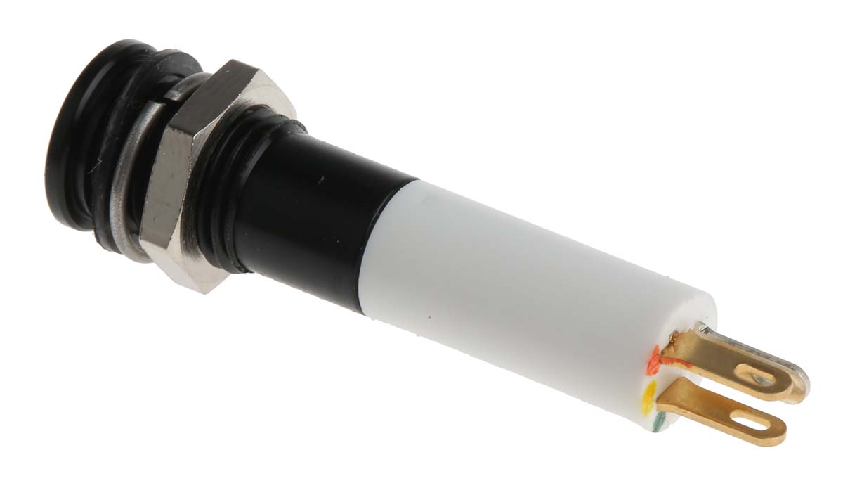 700-1782 RS PRO Panel Mount Indicator, 24V dc, Solder Tab Termination, IP67