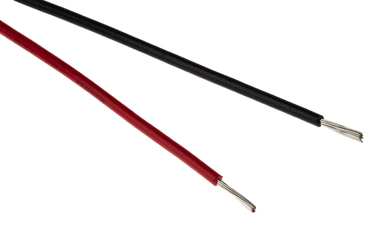 700-1842 RS PRO Red Panel Mount Indicator, 2V dc, Lead Wire Termination, IP67