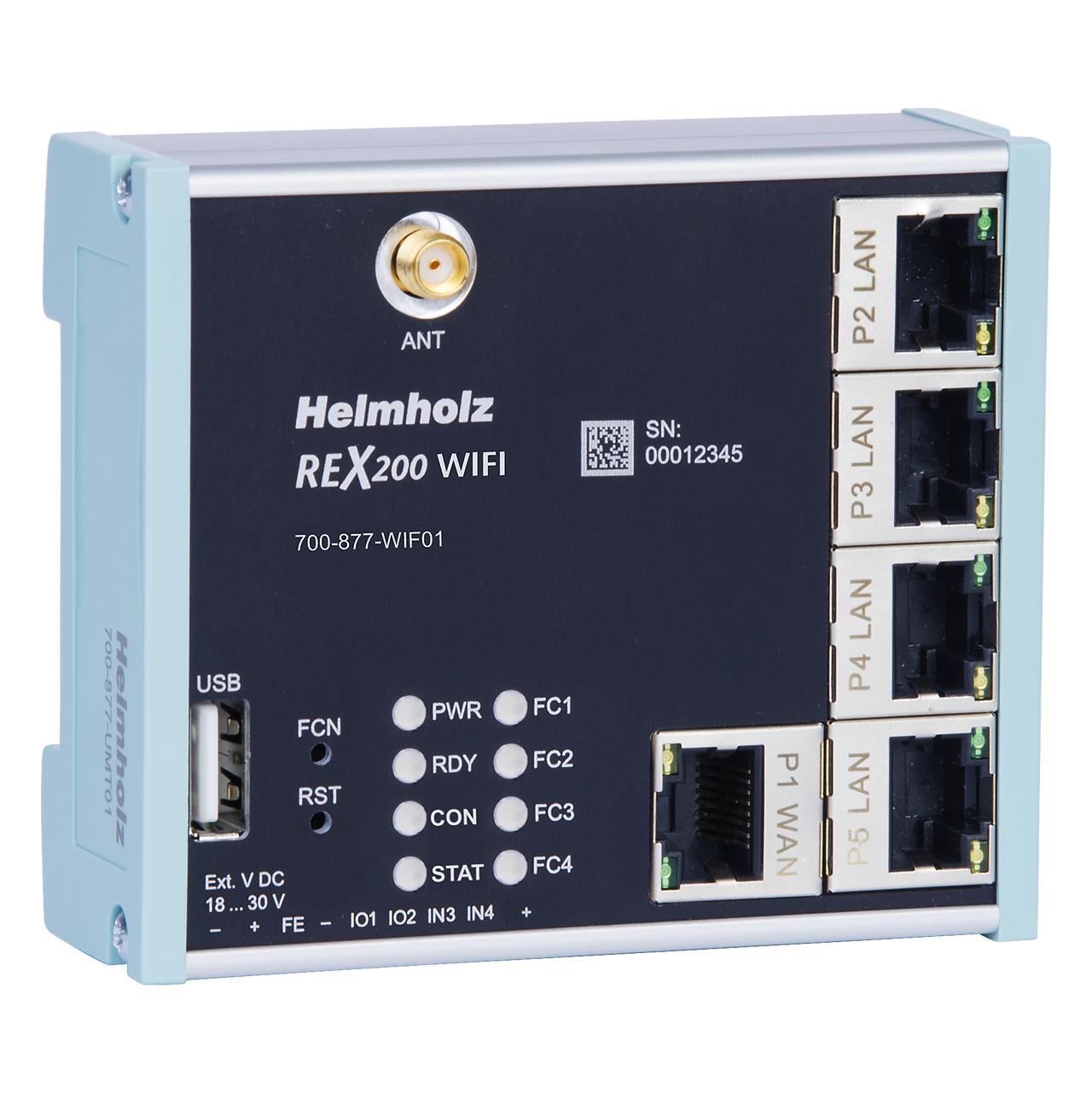 Helmholz GmbH & Co. KG 100Mbps 700-877-WIF02 4 WiFi 2.4GHz
