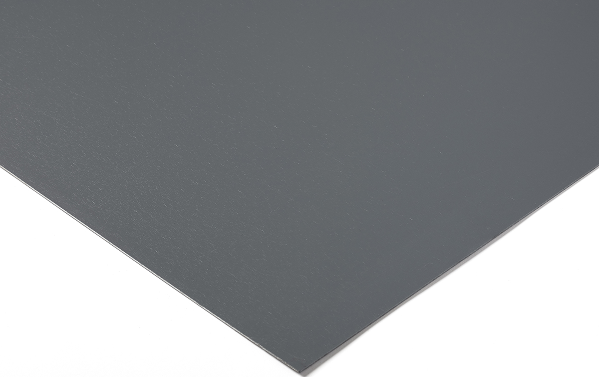 RS PRO Grey Polyvinyl Chloride Plastic Sheet, 1000 mm x 500mm x 30 mm