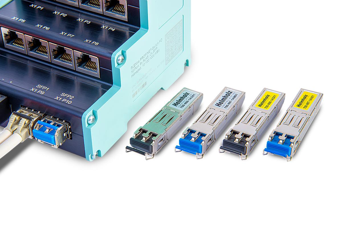 Helmholz GmbH & Co. KG LC  Multimode  SFP Transceiver Module, Full Duplex, Half Duplex, 1000Mbit/s