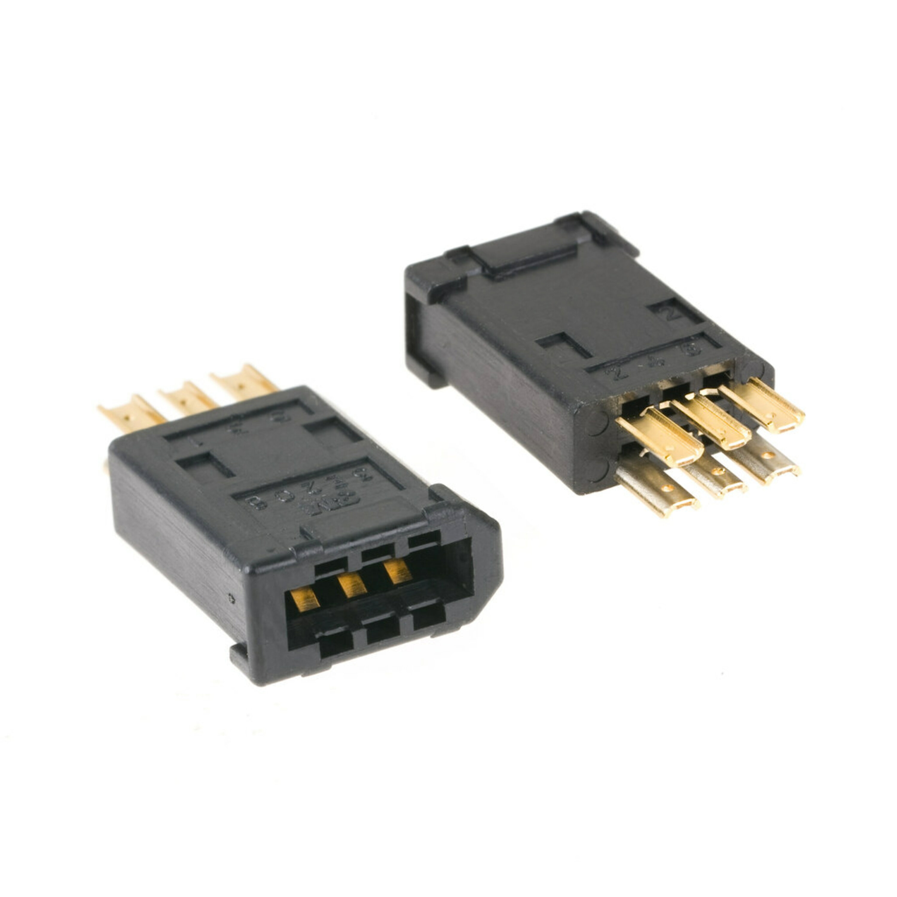 3M, 3E206 6 Way Straight Wire I/O Firewire Connector Female