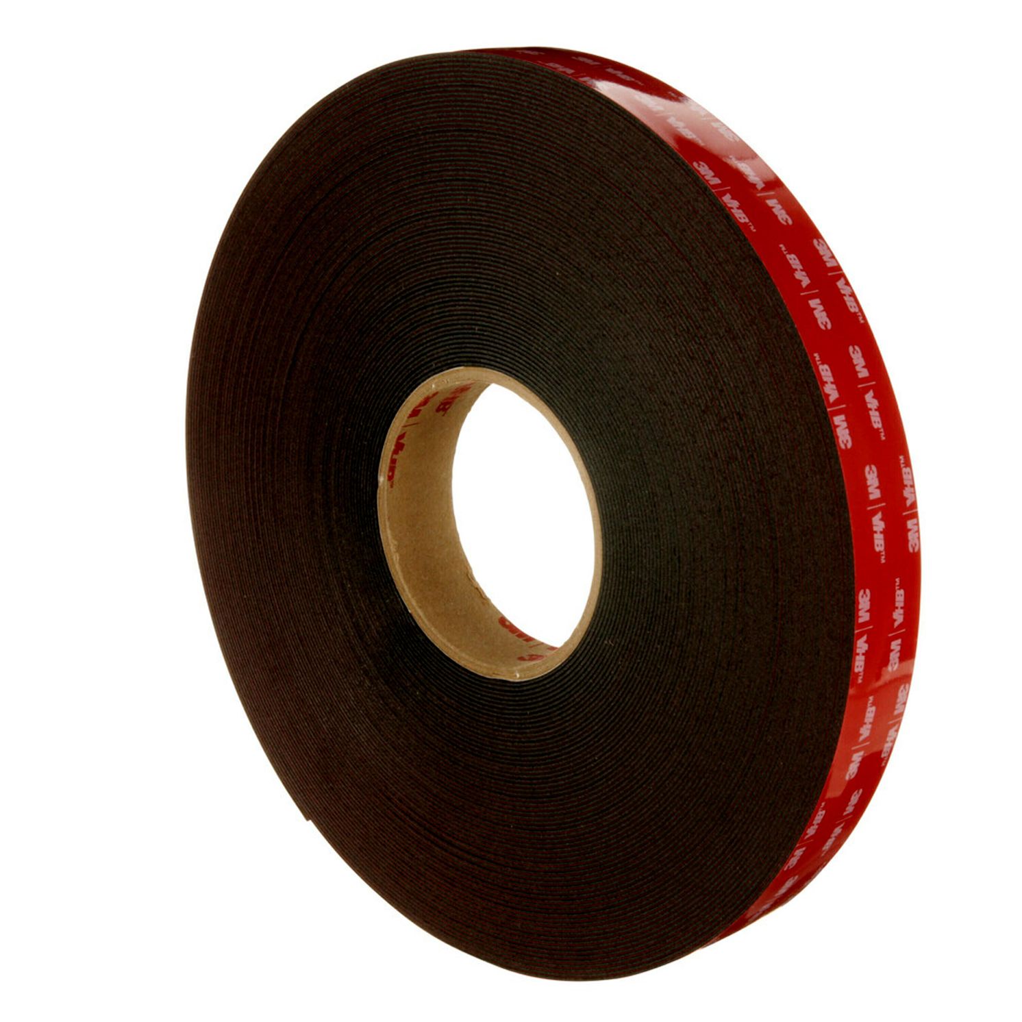 3M 4947F Black Foam Tape, 12mm x 33 m, 1.1 mm Thick