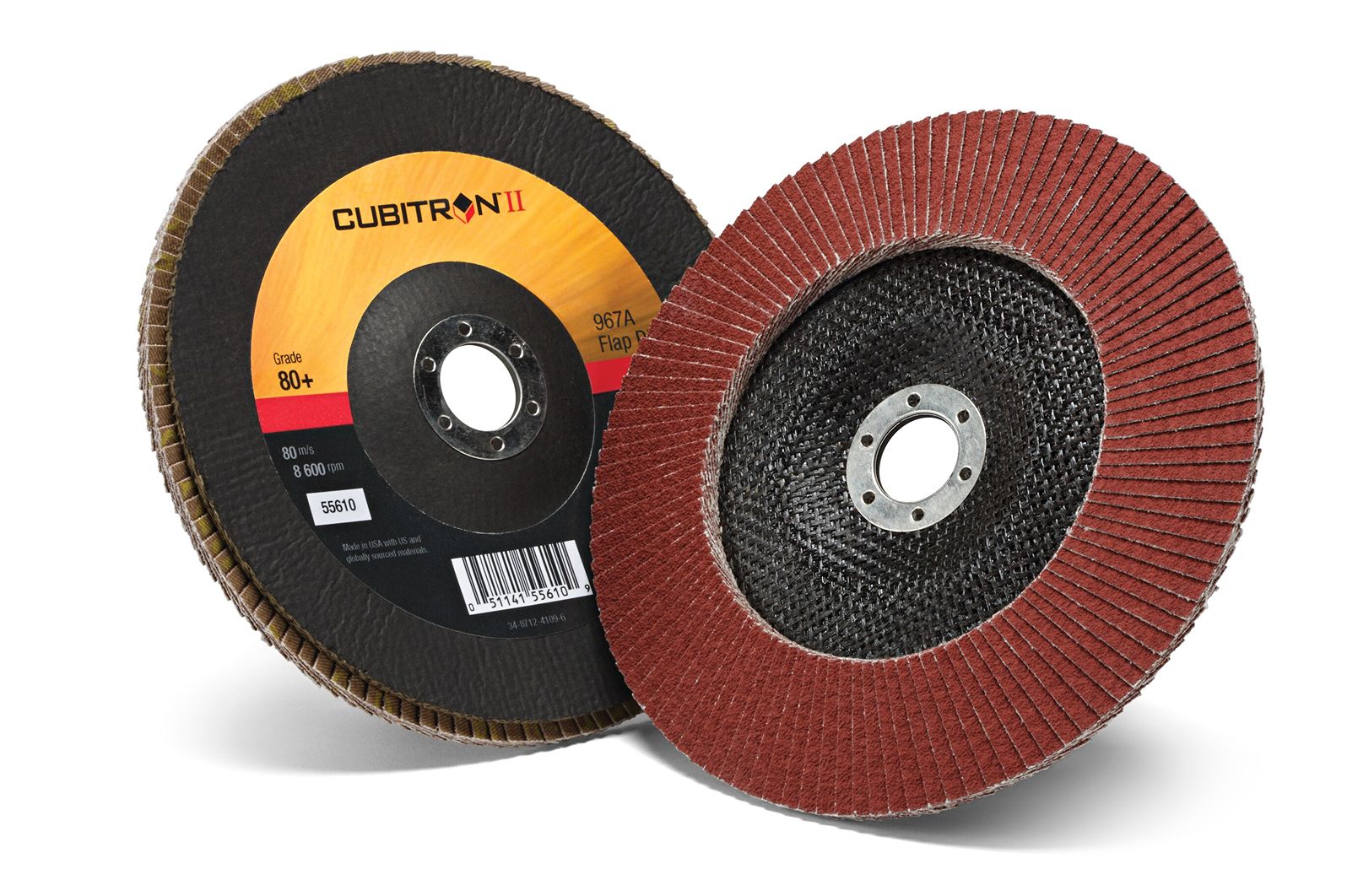 3M 967A Ceramic Grinding Disc, 125 mm, 1 Grit 1 Per Pack