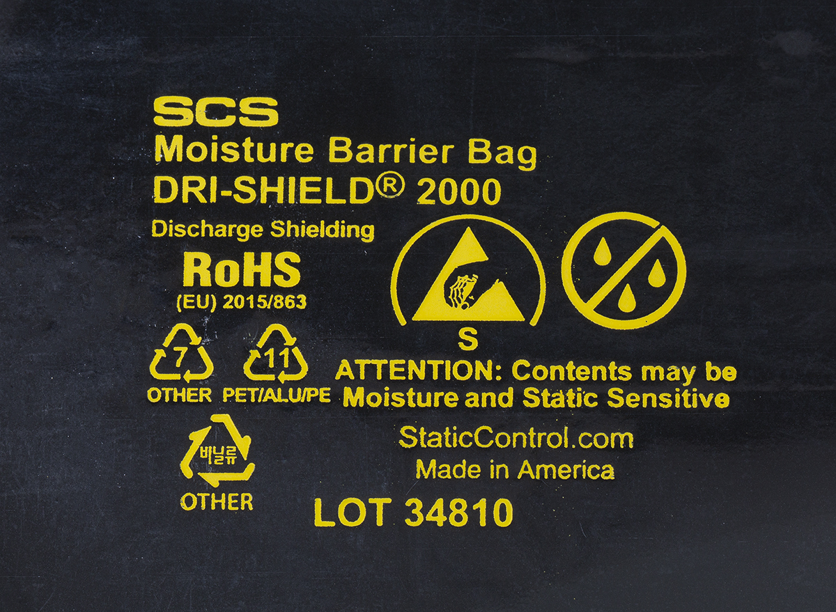 700610 SCS Bag 152mm(W)x 254 mm(L)