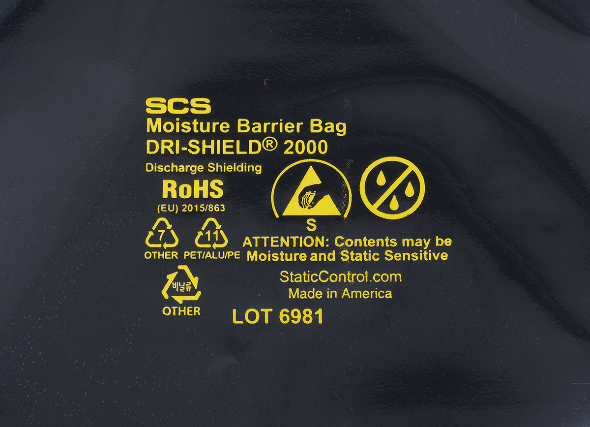 70068 SCS Bag 152mm(W)x 203 mm(L)